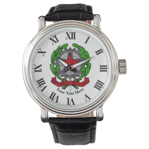 Italian Republic Personalize Watch