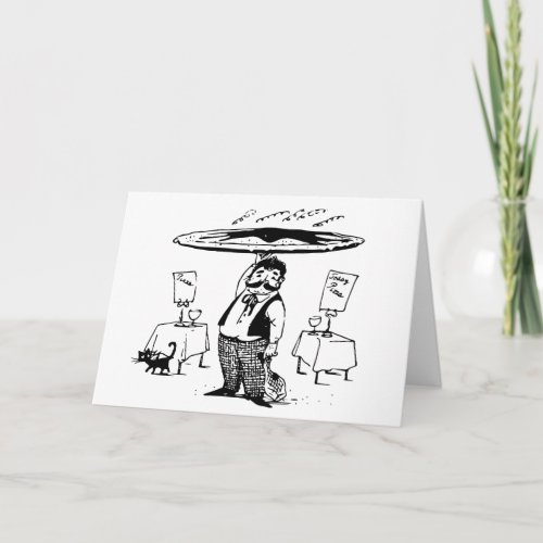 ITALIAN RESTAURANT BIRTHDAY CARDS