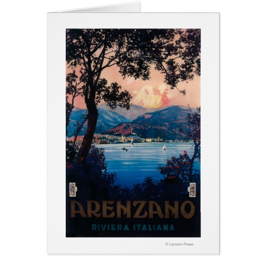 Italian Riviera Travel Poster (Front)