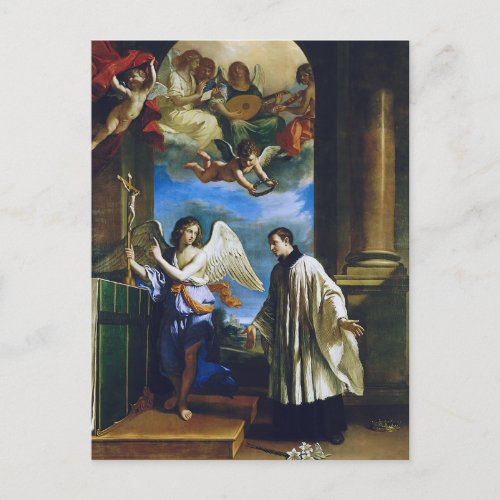 Italian Saint Aloysius Gonzaga Postcard