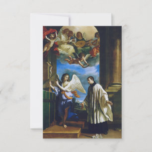 Italian Saint Aloysius Gonzaga Thank You Card