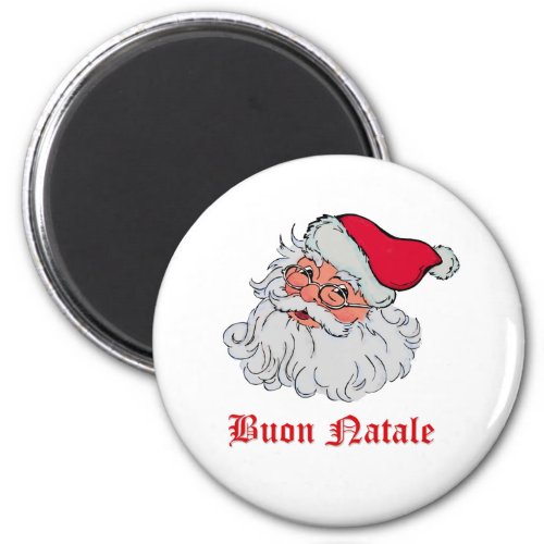 Italian Santa Claus 2 Magnet