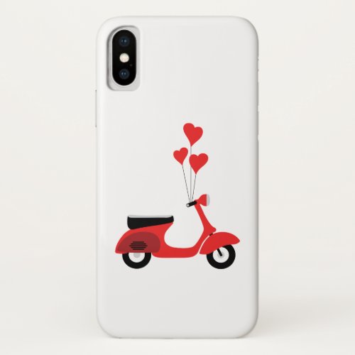 Italian Scooter iPhone X Case