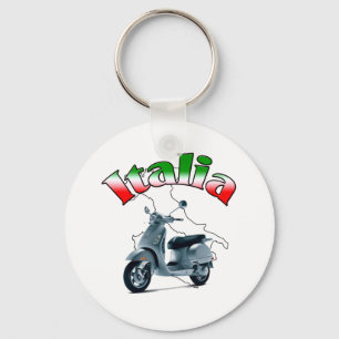 Italian Scooter Keychain
