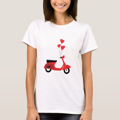 Italian Scooter T_Shirt