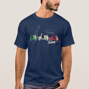Italian Scooter T Shirt