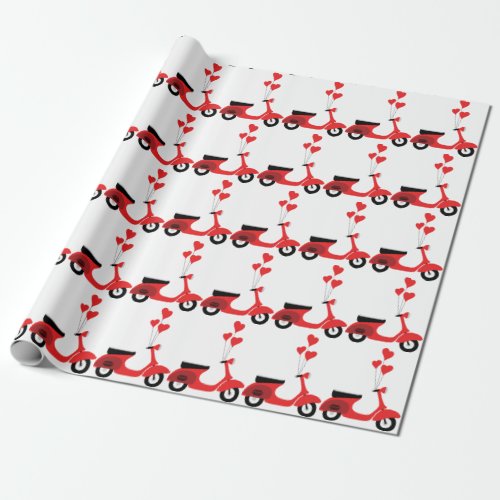 Italian Scooter Wrapping Paper
