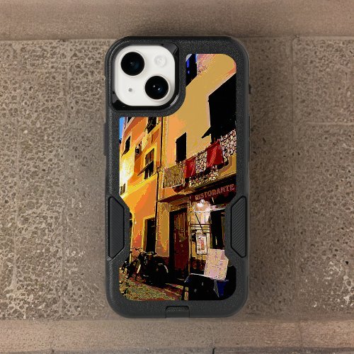 Italian Seaside Village Alley OtterBox Phone Case