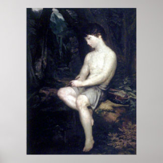 Italian Shepherd Boy Fine Art Poster