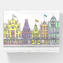 Italian Shops Paperweight
