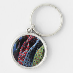 Italian Silk Ties Keychain