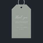 Italian Solid Sage Green Wedding   Gift Tags<br><div class="desc">Italian Solid Sage Green Wedding Gift Tags  . Matching items avaiable.</div>