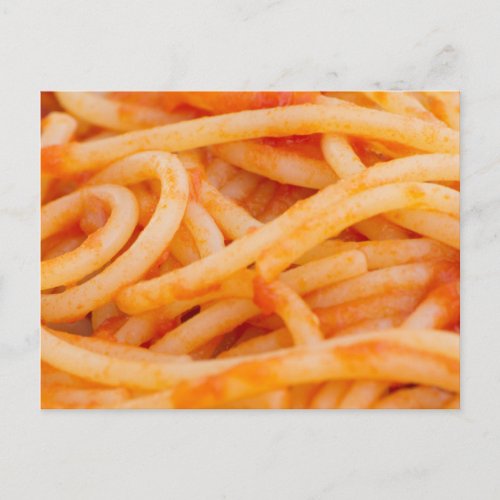 italian spaghetti postcard