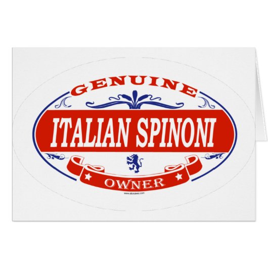 Italian Spinoni Cards (Front Horizontal)