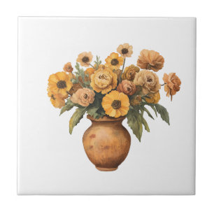 Italian Spring Clipart Ceramic Tile