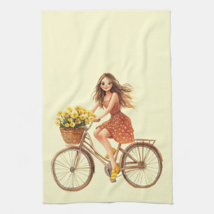 Italian Spring Clipart Kitchen Towel