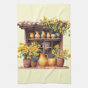 Italian Spring Clipart Kitchen Towel
