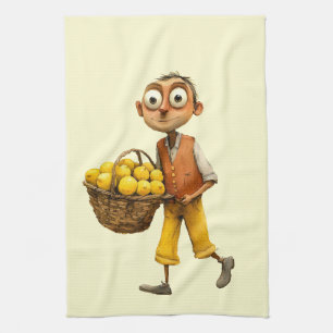 Italian Spring Clipart Kitchen Towel