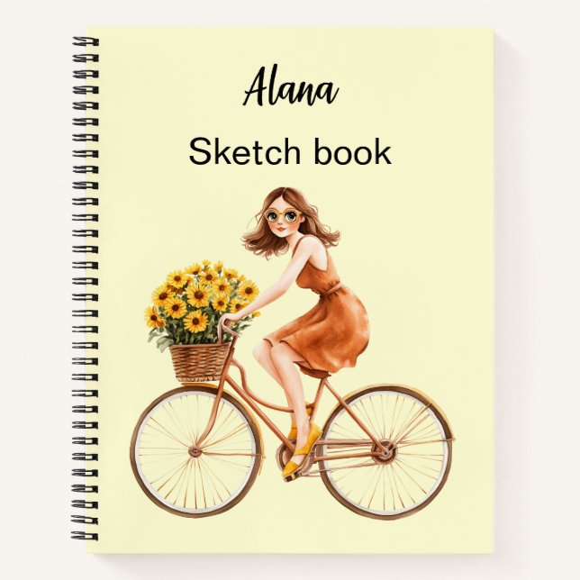 Italian Spring Clipart Notebook (Front)