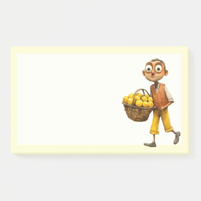 Italian Spring Clipart Post-it Notes (Front)