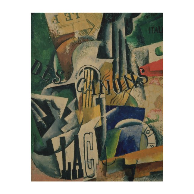 Italian Still Life, 1914 Wood Wall Art (Front)