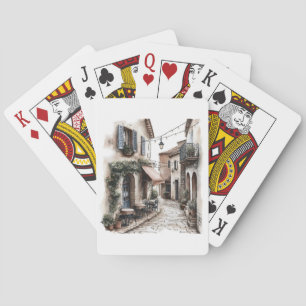 Italian Street Playing Cards