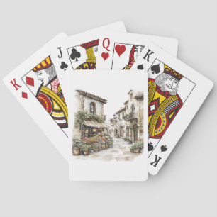 Italian Street Playing Cards