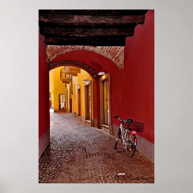 Italian Street Poster (Front)