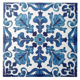 Italian style,Mediterranean,mosaic,blue, Ceramic Tile