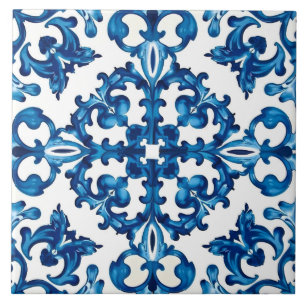 Italian style,Mediterranean,mosaic,blue, Ceramic Tile
