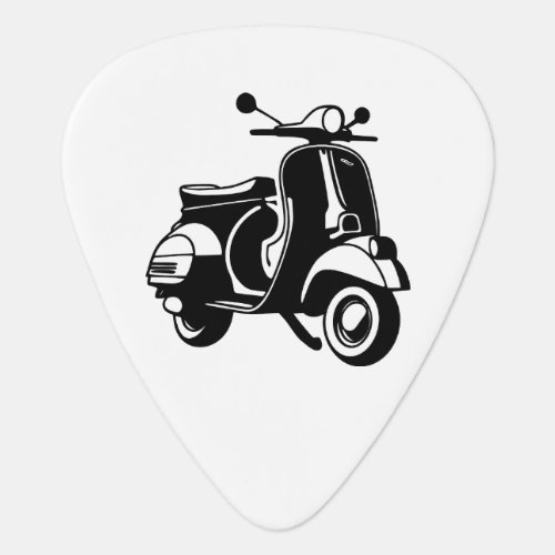 Italian style scooter guitar pick