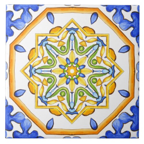 Italian styletilesmajolica All_Over Print Ceramic Tile