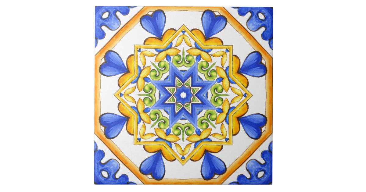 italian majolica tiles