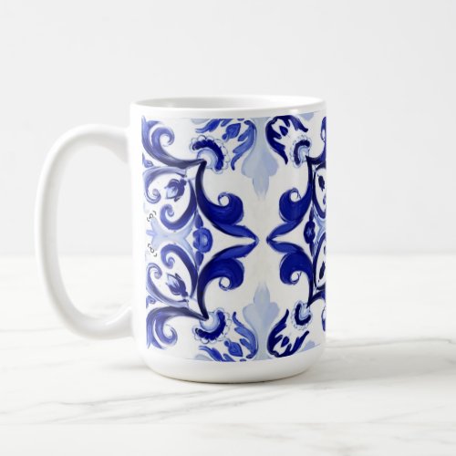 Italian styletilesmajolica All_Over Print Coffee Mug