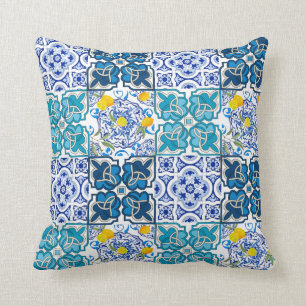 Italian style  ,vibrant          throw pillow