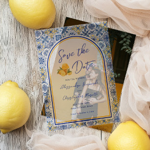 Italian Summer Destination Wedding Save The Date Vellum Invitations