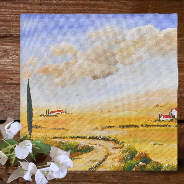 Italian Summer  Glass Coaster (Creator Uploaded)