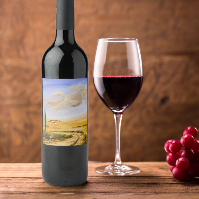 Italian Summer Wine Label (Creator Uploaded)