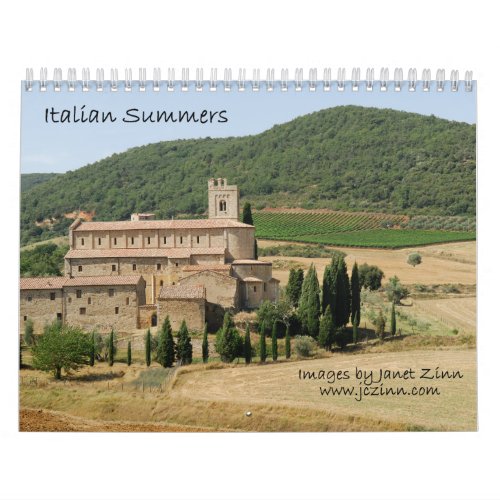 Italian Summers Calendar