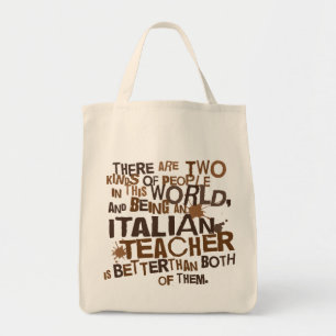 Italian Teacher Gift Tote Bag
