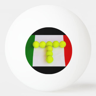 ITALIAN TENNIS PING PONG BALL