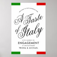 Italian Themed Dinner | Engagement Party