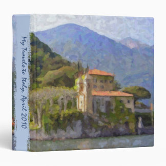 Italian Travel and Recipe Binder
