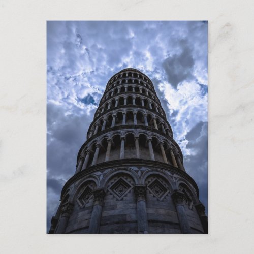 Italian Travel Leaning Tower of Pisa European Tour Postcard