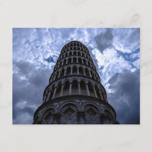 Italian Travel Leaning Tower of Pisa European Tour Postcard