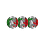 Italian Tricolor Golf Ball Marker at Zazzle