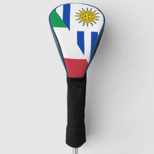 Italian Uruguayan flag Golf Head Cover