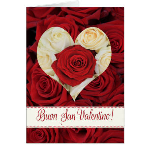 Italian Valentine's Day Roses Cards