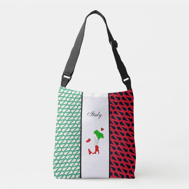 Italian vibes crossbody bag (Front)