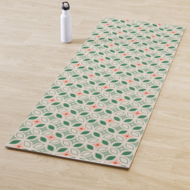 Italian Villa Geometric  Yoga Mat (In Situ)